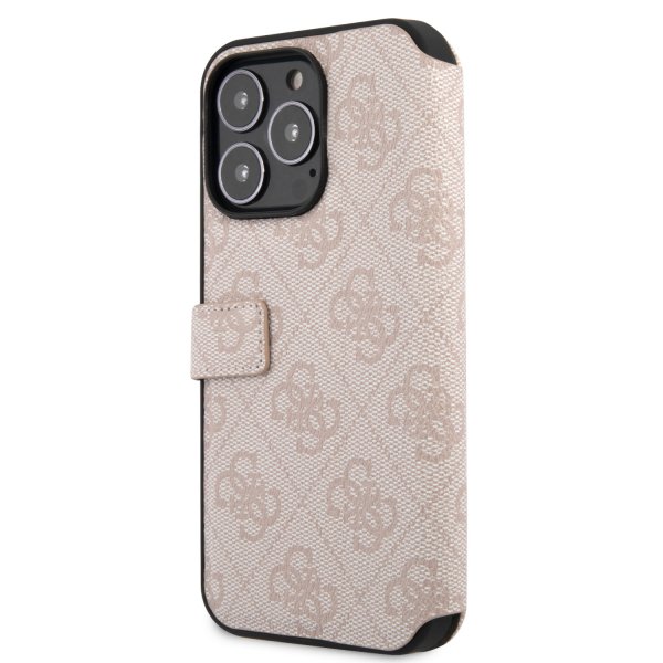 Guess iPhone 15 Pro Max Suojakuori 4G Logo Pinkki