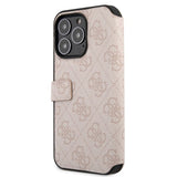 Guess iPhone 15 Pro Max Suojakuori 4G Logo Pinkki