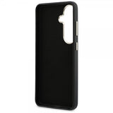 Guess Samsung Galaxy S26 Kuori 4G Logo Grained Musta
