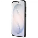 Guess Samsung Galaxy S26 Plus Kuori 4G Logo Grained Musta