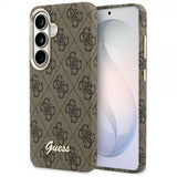 Guess Samsung Galaxy S26 Kuoret 4G Script MagSafe Ruskea