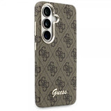Guess Samsung Galaxy S26 Kuoret 4G Script MagSafe Ruskea