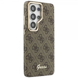 Guess Samsung Galaxy S26 Ultra Kuori 4G Script MagSafe Ruskea