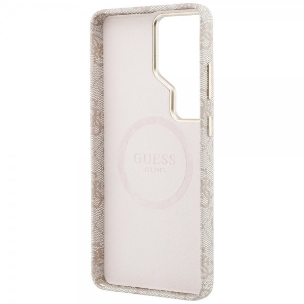 Guess Samsung Galaxy S26 Ultra Kuoret 4G Script MagSafe Rosa