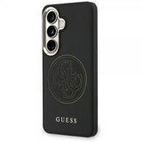 Guess Samsung Galaxy S26 Kuori Perforoitu Logo MagSafe Musta