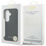 Guess Samsung Galaxy S26 Kuori Perforoitu Logo MagSafe Musta