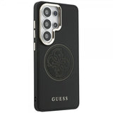 Guess Samsung Galaxy S26 Ultra Kuoret Perforated Logo MagSafe Musta