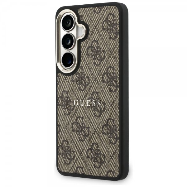 Guess Samsung Galaxy S26 Plus -kuori 4G Embossed MagSafe Ruskea
