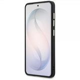 Guess Samsung Galaxy S26 Kuori Saffiano Peony MagSafe Musta