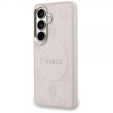 Guess Samsung Galaxy S26 Plus -kuori Saffiano Peony MagSafe, pinkki