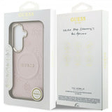Guess Samsung Galaxy S26 Plus -kuori Saffiano Peony MagSafe, pinkki