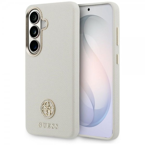 Guess Samsung Galaxy S26 Kuori Strassilogo MagSafe Beige