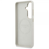 Guess Samsung Galaxy S26 Plus Kotelo Timanttikuvioitu Logo MagSafe Beige