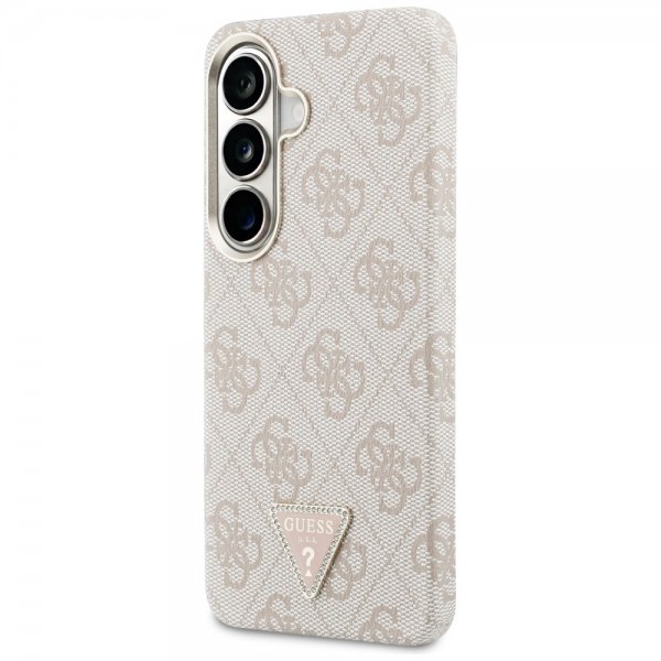 Guess Samsung Galaxy S26 Plus -kuoret 4G Triangle MagSafe, vaaleanpunainen
