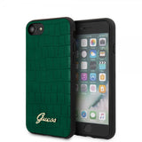 Guess iPhone 7/8/SE Suojakuori Croco Vihreä