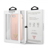 Guess iPhone 7/8/SE Kuori Metal Triangle Ruusukulta