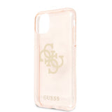 Guess iPhone 11 -suojakuori Full Glitter Kulta