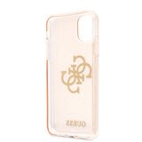 Guess iPhone 11 -suojakuori Full Glitter Kulta