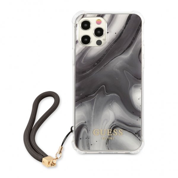 Guess iPhone 12 Pro Max Kuori Marble Grey
