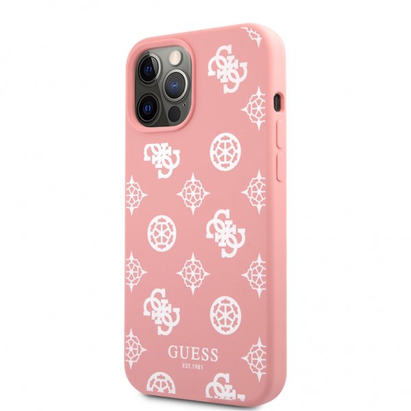 Guess iPhone 12 Pro Max Kuori Peony Pink