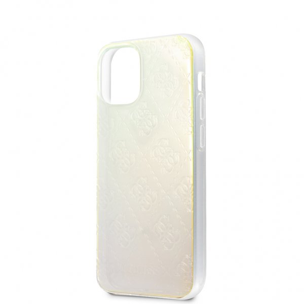Guess iPhone 12 Mini Kuori 3D Raised Iridescent