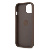 Guess iPhone 13 Kuori Sormusteline Ruskea