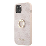 Guess iPhone 13 -kuori Ring Stand Rose