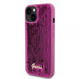 Guess iPhone 13 Sequin Fuschia -suojakuori