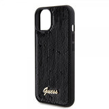 Guess iPhone 13 Sequin -suojakuori, musta