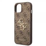 Guess iPhone 15 Plus Suojakuori 4G Logo Ruskea