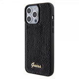 Guess iPhone 15 Pro Max Kuori Sequin Musta