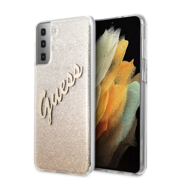 Guess Samsung Galaxy S21 Plus -kuori, Vintage Gold