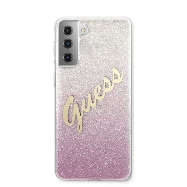Guess Samsung Galaxy S21 Plus Kuoret Vintage Pink