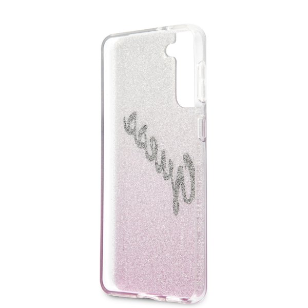 Guess Samsung Galaxy S21 Plus Kuoret Vintage Pink