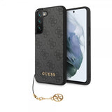 Guess Samsung Galaxy S22 Plus Kuori 4G Charms Harmaa
