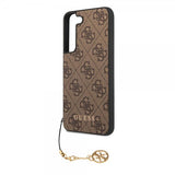 Guess Samsung Galaxy S22 Kuori 4G Charms Ruskea