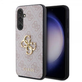 Guess Samsung Galaxy S23 FE Kuoret 4G Metal Logo Pink