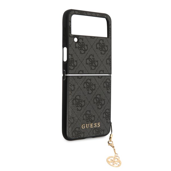 Guess Samsung Galaxy Z Flip 4 Kuoret 4G Charms Harmaa