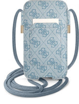 Guess Pouch 4G Logo Medium Sininen