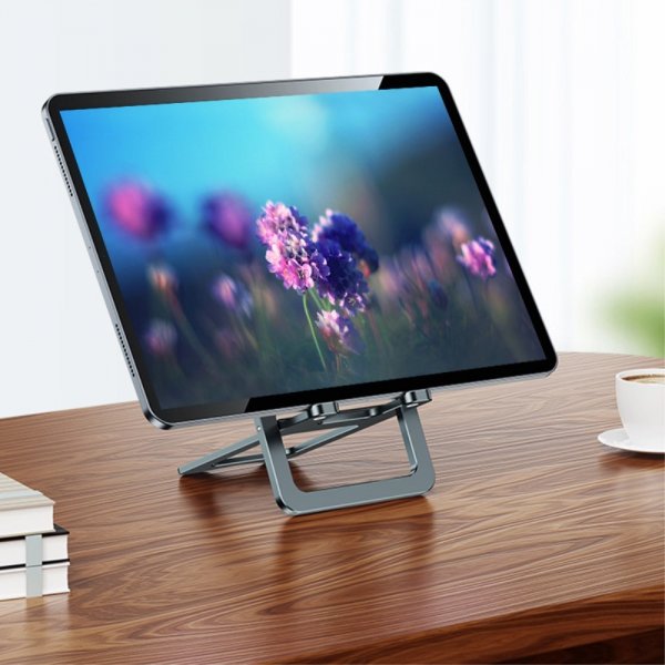 Puhelinteline alumiini hopea