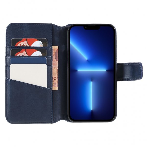 Nordic Covers iPhone 14 Pro Essential Leather -suojakotelo, Heron Blue