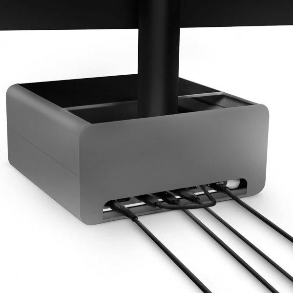 Twelve South HiRise Pro -näyttöteline, musta/ruskea puu