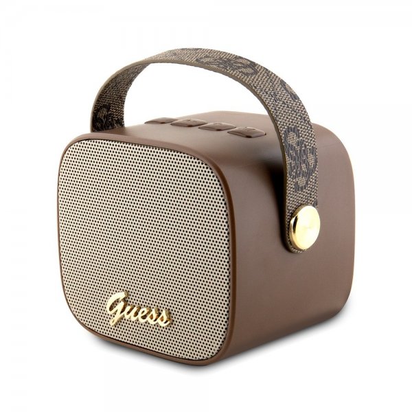 Guess Högtalare Mini Bluetooth -kaiutin, ruskea