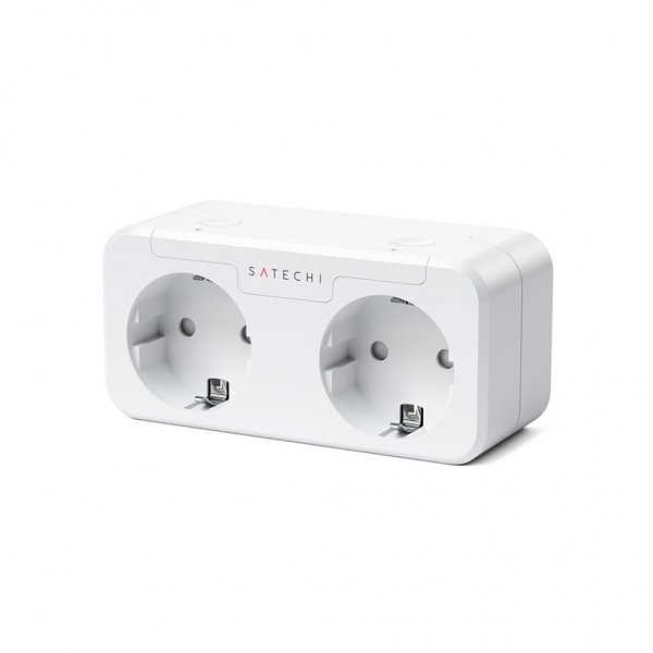 Satechi HomeKit kaksoisälypistorasia
