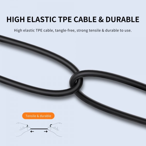 Joyroom Kuulokkeet JR-EC03 USB-C Musta
