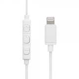 Streetz Kuulokkeet L200 Lightning Nappikuulokkeet Valkoinen