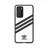Adidas Huawei P40 Kuori OR 3 Stripes Snap Case Valkoinen Musta