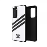 Adidas Huawei P40 Kuori OR 3 Stripes Snap Case Valkoinen Musta