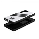 Adidas Huawei P40 Kuori OR 3 Stripes Snap Case Valkoinen Musta