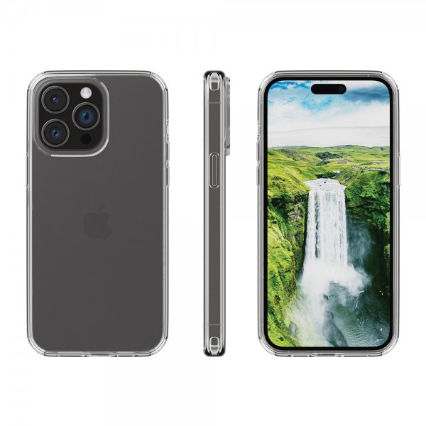 dbramante1928 iPhone 15 Pro -kuori Iceland Ultra D3O läpinäkyvä